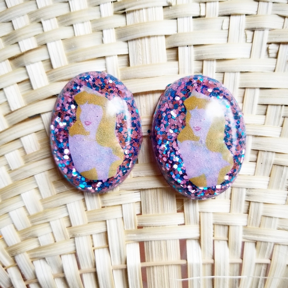 Sleeping Beauty earrings